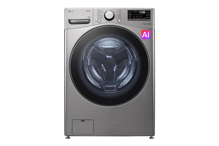 LG Lavadora LG Carga Frontal 22Kg Plata 6 Motion DD™ ThinQ™ , WM22VV26R